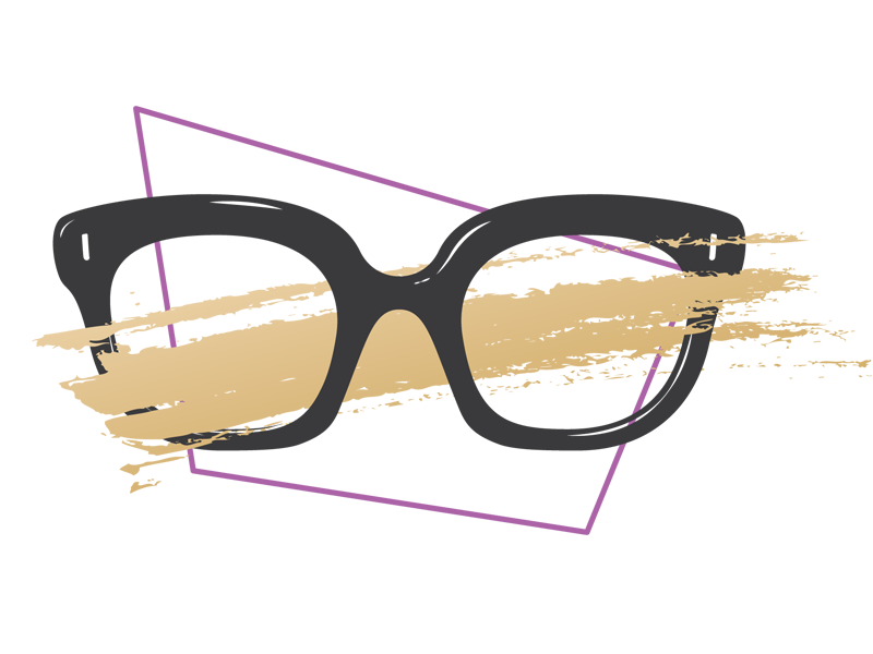 Rejected logo | Fashion Designer Mark glasses gold high end rejected phldesign logo logo design fashion