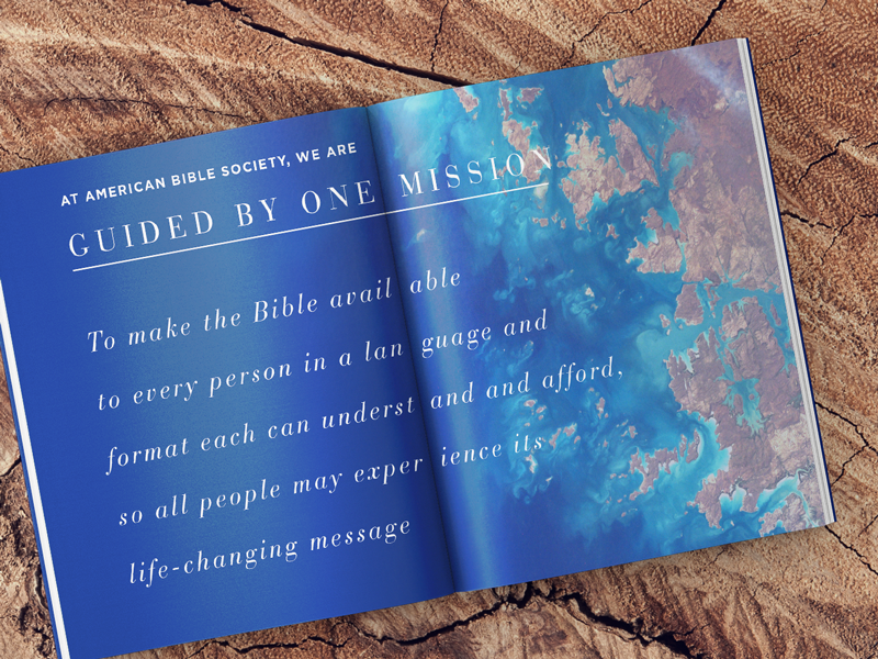 Classy AF Spread church design phldesign bible bodoni jesus world christian booklet print design