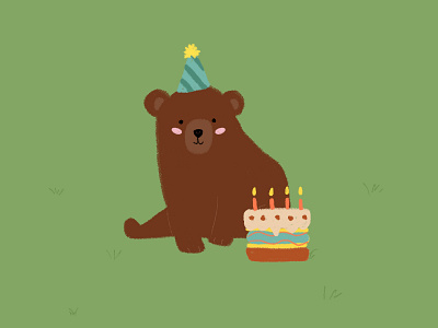 Birthday bear!