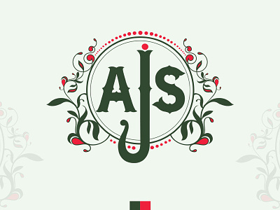 AJS branding design graphic horticulture logo sun