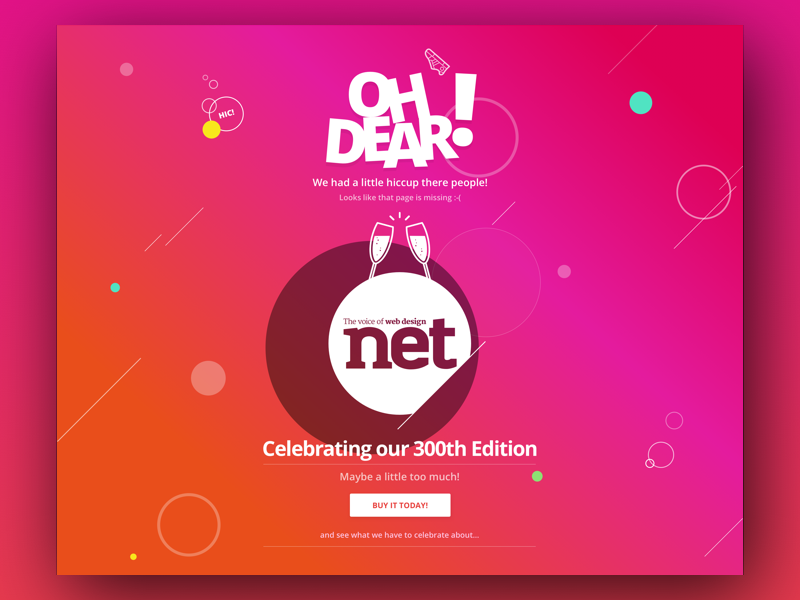 Dribbble net mag 300th