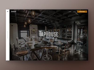 Taphouse Bar & Kitchen Concept