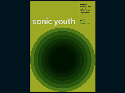 Swissted Animated: Sonic Youth animation animation 2d greensock gsap html illustration kinetic type kinetic typography motion motion design poster poster art print print design svg typographic typography