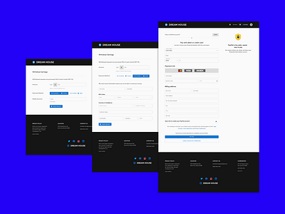 Payment & Withdraw Process UI Design