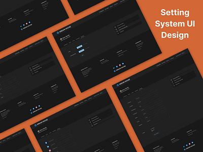 Setting System UI Design details page setting system ui ui design ui ux design uiux ux ux design web design website website design