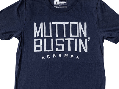 Mutton Bustin Champ Blue