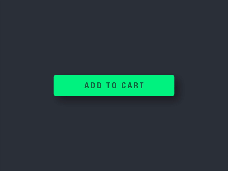Add to Cart -> Checkout Button add to cart animation button cart check checkout concept confirmation dark mode ui