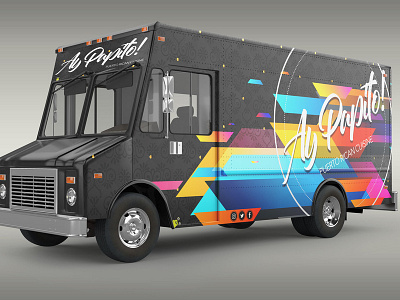 Ay Papito Food Truck branding design foodtruck graphic design logo