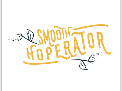 Smooth Hoperator - logo concept