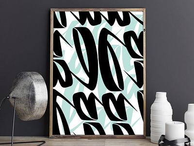 typographic wall art...because type is beautiful abstract art digital graphicdesign handlettering lettering print type typism typographic typography