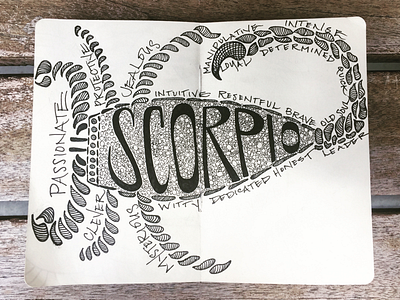 Scorpio Illustration 🦂