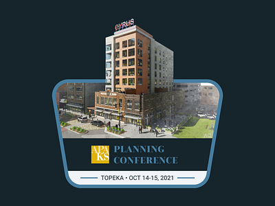 Kansas Planning Conference Logo conference conference design hotel logo planning topeka