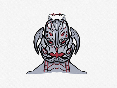 Ultra Ultron adventure art artwork cartoon character digital digital art digital illustration digitalart disney drawing drawings evil fan hero illustration marvel