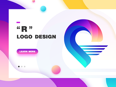Logo Design illustration logo r