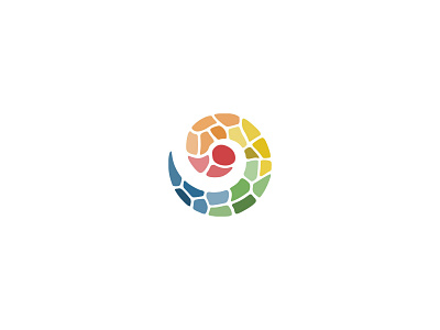 Swing on a spiral culture icon logo path rebrand rocks spiral