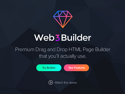 HTML Page Builder Landing Page