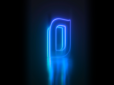 Light 01 blue c4d