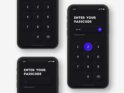 Passcode page