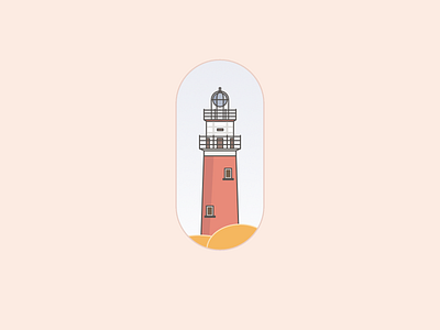 Lighthouse affinity designer art artwork design graphic illustration ipadpro ipadproart pastels vector