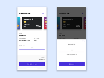 Daily UI Challenge 002 - Credit Card Checkout by Souvik Maity on Dribbble