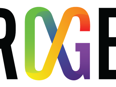 Infinity "OG" Lettermark autism designing against ableism infinity rainbow spectrum