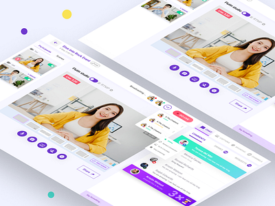Flutin Live Studio multistreaming platform @appdesign @dashboard @multistreaming platforms @uidesign @uiuxdesign @uxdesign design