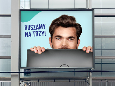 Trzy Fale teaser campaign ad branding campaign outdoor park print rio creativo słupsk teaser water