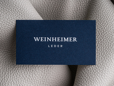 Weinheimer Leder - Stationery