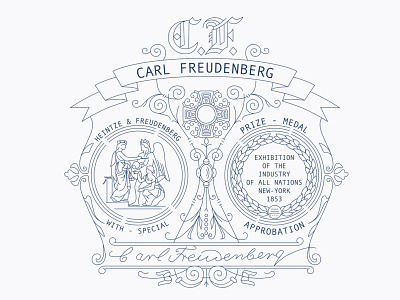 Weilheimer Leder since 1849 brand branding calf craft graphic design illustration leather logo luxury mark