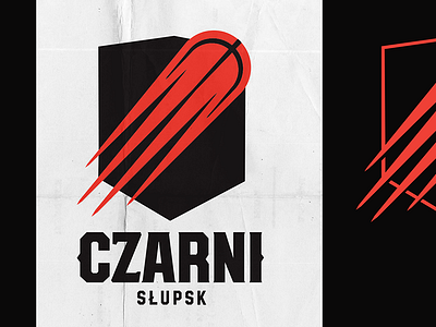 Czarni Słupsk - logo ball basketball czarni logo słupsk