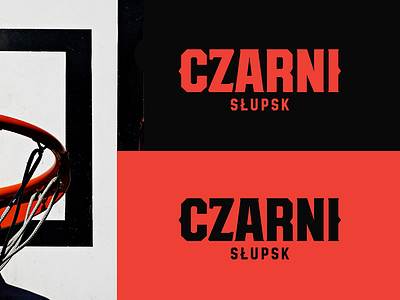 Czarni Słupsk - wordmark