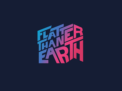 Flatter Than Earth developer earth flatter game logo type
