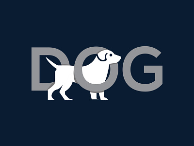 Dog Logo animal branding company creative dog dog logo doggy dribbble logo logo design logodesign logotype minimal modern professional typhography wordmark