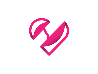 HEART LOGO by Salim Ahmed on Dribbble