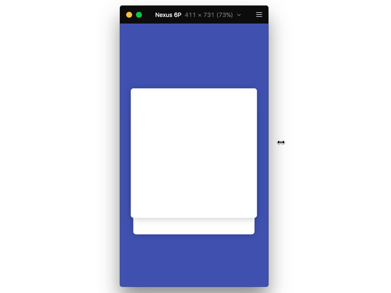 Swipe concept framer prototype
