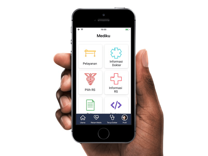 Mediku - An Online Healthcare Reservation framer health app medical app project prototype ui ux