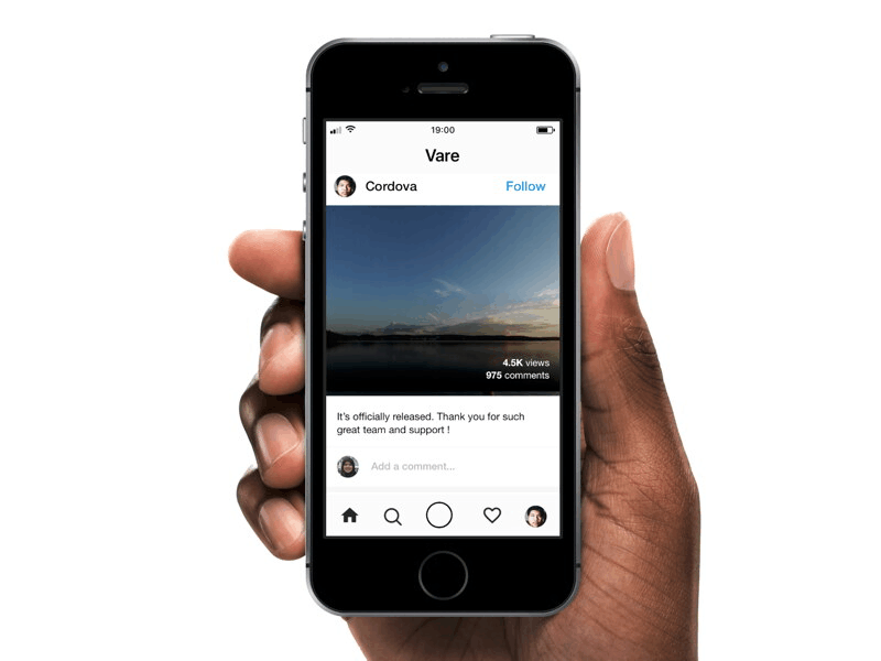 Vare : A Virtual Reality Photo Sharing Platform framer project prototype ui ux vare virtual reality vr