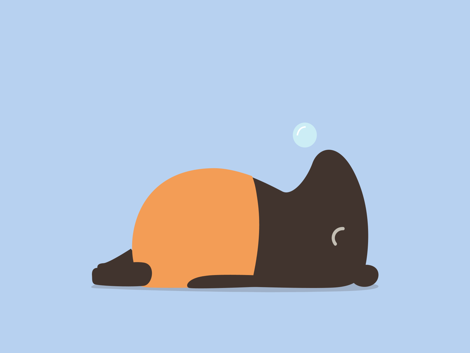 Cute Sloth after effects aftereffects animal illustration animated gif animation character animation characterdesign concept cute animal cute animals cute animation sleep sleeping sleeping beauty sloth