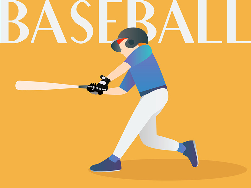 Baseball Illustration freelance design freelance remote sports illustration sports practise illustration challenge illustration design illustration baseball