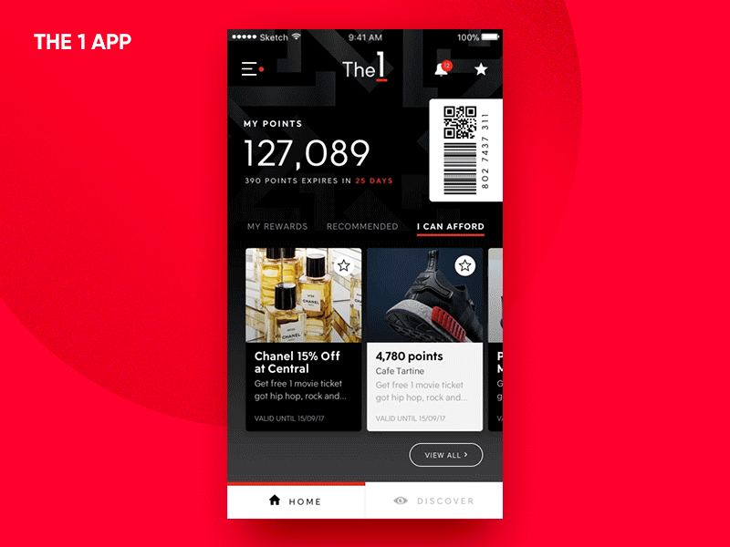 The1 App animation design central interaction design interaction design loyalty loyalty card loyalty program mobile animation mobile app mobile app design mobile app experience thailand the1 ui animation ui concept ux ui ux animation ux design