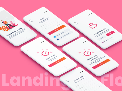 Landing Flow UI Design