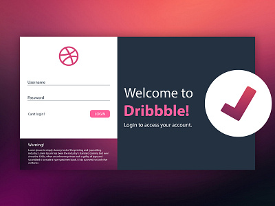 Welcome to Dribbble! design dribbble ui welcome