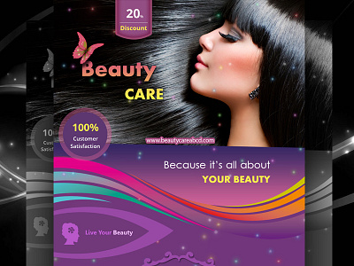 Beauty Salon Template Design beauty design salon template ui