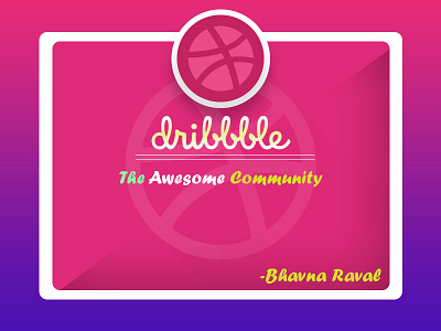 Dribbble dribbble