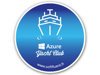 Boat Stickers boat cloud computing gradient microsoft microsoft azure ocean sea softfluent stickers ui gradient yacht yacht club