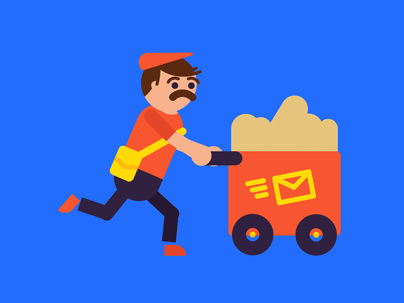 Почтальон. Почтальон анимационный. Почтальон gif. The Postman.