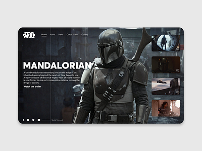 Star Wars: The Mandalorian Website