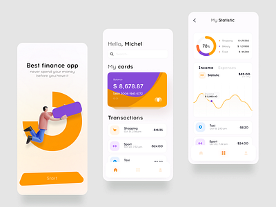 Financial Manager - Mobile App