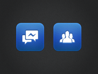 Facebook Icons app icon ios iphone