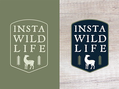 Instawildlife Logo badge logo nature